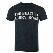 Metal majica moška Beatles - Abbey Road Sign BL Dip-Dye - ROCK OFF - BEATTEE412MDD
