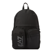 EA7 Emporio Armani Nahrbtnik črna/bela