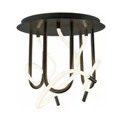 Zuma Line 2023573-BK - LED Lestenec BALBO LED/45W/230V 3000/4000/6000K