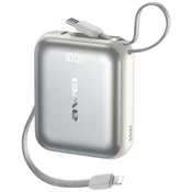 Awei AWEI POWERBANK AS-181 10000MAH 35W Z USB-C IN LIGHTNING KABLOM ZA PAMETNE TELEFONE