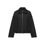 Pull&Bear Prehodna jakna črna