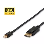 MicroConnect 8K Mini Displayport - DP Kabel 0,5m