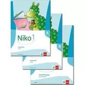 Niko 1. Paket: Arbeitsheft zur Fibel in Druckschrift, Druckschriftlehrgang Klasse 1