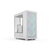 Kuciste FractalDesign Epoch White TG RGB Clear tint, FD-C-EPO1A-05