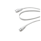 CELLULARLINE kabel USB NA MUSB, 1m, bijeli