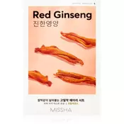 Missha Airy Fit Red Ginseng Sheet maska s hidratacijskim i revitalizirajucim ucinkom 19 g