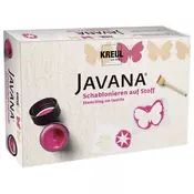 Set za slikanje na tekstilu s šablonami JAVANA KREUL (barve za)