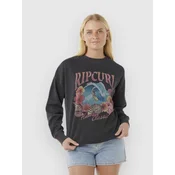 Rip Curl Hawaii Classic Heritage Crew Sweater washed black