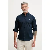 U.S. Polo Assn. košulja za muškarce s pamukom LINEN BLEND LS