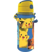 slomart Aluminijasta steklenica za vodo Pokemon, 600ml