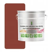 shumee Barva za kovino proti rji 4 v 1, opeka RAL8004 I SEE, pocinkano jeklo 5L, polmat