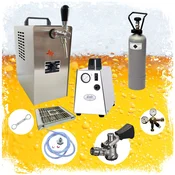 ich-zapfe Kompletni set JET 30 za črpanje piva z enojnim hladilnikom do 35 l/h, (5000216349)
