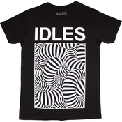 Idles Majica Psych Tubes Unisex Black 2XL