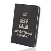 Univerzalni ovitek za tablični računalnik 9-11, vzorec Keep Calm