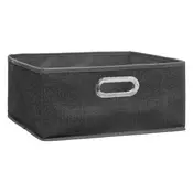 FIVE KUTIJA ZA ODLAGANJE MODUL 31X31X15CM POLIPROPILEN SIVA