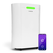Klarstein AeroDry Smart 12L razvlaževalnik zraka | 12 l/dan | 18 m2 | senzor vlage | nadzor preko aplikacije | 135 m3/h