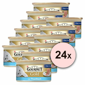 Pločevinka Gourmet GOLD - pašteta s tunino, 24x85g, 17+7 GRATIS