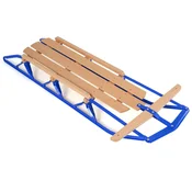 Northix Jeklene in lesene sani z volanom nosilnost 150 kg modre