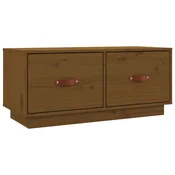 TV ormaric smeda boja meda 80 x 34 x 35 cm od masivne borovine