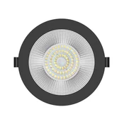The Light Group SLC Shift LED vgradni reflektor O 19cm CCT, črna - Dnevna soba/jedilnica - Kovina