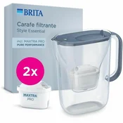 BRITA Vodna filtrska vrč Brita Style Essential modri mineral, (5000119521)
