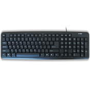 ETECH Tastatura E-5050 USB US crna