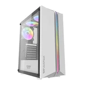 1 to 3 Darkflash Dk151 Led Računalniško Ohišje Za Pc Z Rgb Ventilatorji In Steklom