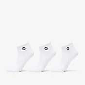 Nogavice Footshop Ankle Socks 3-Pack White 36-38