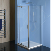 Vrtljiva vrata za pravokotni/kvadratni zaslon Easy Line, 900–1000 x 900 mm L/D različica, steklo brick - Enokrilna - Pravokotna