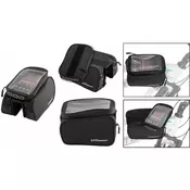 ViTcomp Torbica za mobilni 600x600D / polyester crna