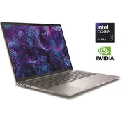 Prenosnik HP 40,64 cm (16,0) Zbook 8 G1i 16 1920x1200 IPS 400nit Ultra 7-255H/16GB/SSD1TB/BL/FP/ALU-Mg/RTX A500/Win11Pro (B72S8ET#BED)