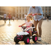 Decija guralica sa ruckom UTV 477 roze
