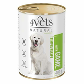4Vets Natural Complete Dog Divljac 400g