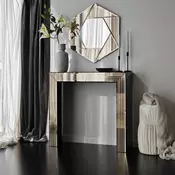 Hanah Home Ogledalo Bronzano
