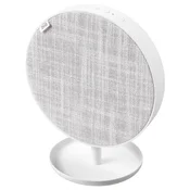 SOLSKYDD Prenosni bluetooth zvočnik, bela, 19 cm