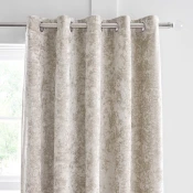 Bež zavese v kompletu 2 ks 229x229 cm Crushed Velvet – Catherine Lansfield