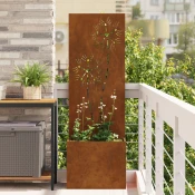 Privatnost u vrtu Cvjetni Rda 50 x 32 x 150 cm Otporni celik
