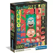 Clementoni - Puzzle Rick a Morty: Warner - 1 000 kosov
