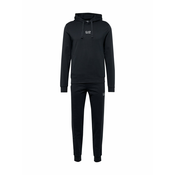 EA7 Emporio Armani Jogging komplet, nocno plava / bijela