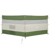 Vidaxl Camping Windbreak Green 340x130 cm Vodoodporen