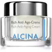 Alcina Rich Anti-Age pomlajevalna krema za zrelo kožo 50 ml