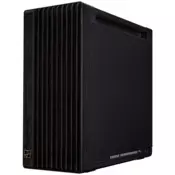 ASUS ProArt PA602 Wood Edition ATX/E-ATX računalniško ohišje, kaljeno steklo, 1x 140 mm in 2x 200mm pred-nameščeni ventilatorji, podpora za USB 20Gbps - 90DC00J0-B09010