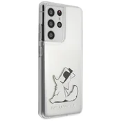 Karl Lagerfeld KLHCS21LCFNRC S21 Ultra G998 hardcase transparent Choupette Fun (KLHCS21LCFNRC)