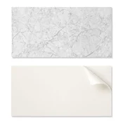 shumee Paket samolepilnih vinilnih ploščic z vzorcem za spalnico z marmornim vzorcem in žilami 10x40x20 cm