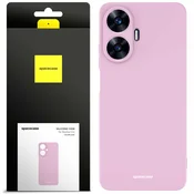 Spacecase SILIKONSKI OVITEK SPACECASE ZA REALME C55 LILAC PINK, (21964387)