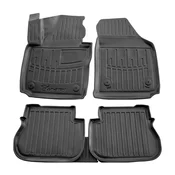Rubber car mats VW Caddy 2004-2020 (5 seats, 2x sliding rear doors)