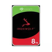 SEAGATE 8TB 3.5 inča SATA III 256MB ST8000VNZ04 IronWolf hard disk