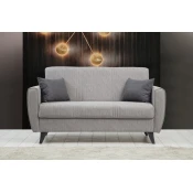 Atelier del Sofa Dvosed na razvlacenje Zaden 153x86x77cm Svetlosivi