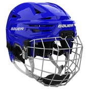 Hokejska čelada Bauer RE-AKT Combo Blue Youth
