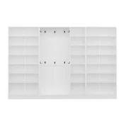 Hanah Home Ormar za hodnik Kale - 8124, 315x210x35 cm, Beli
